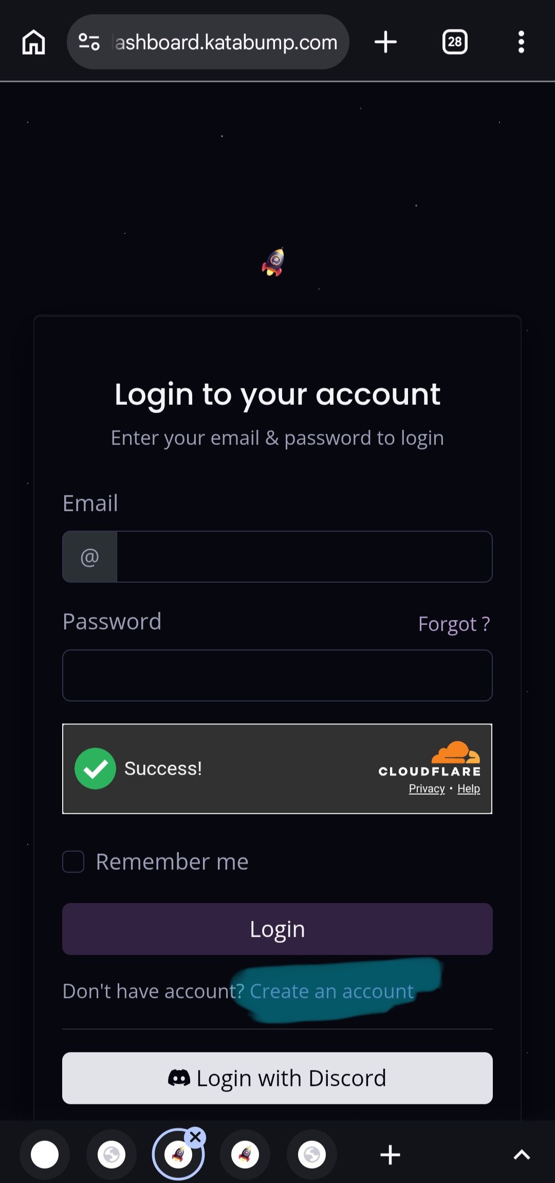 Registration step - Image 1