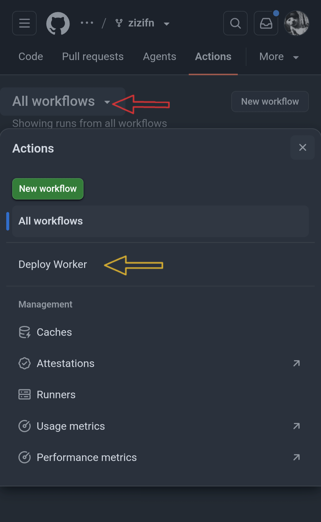 Select Deploy