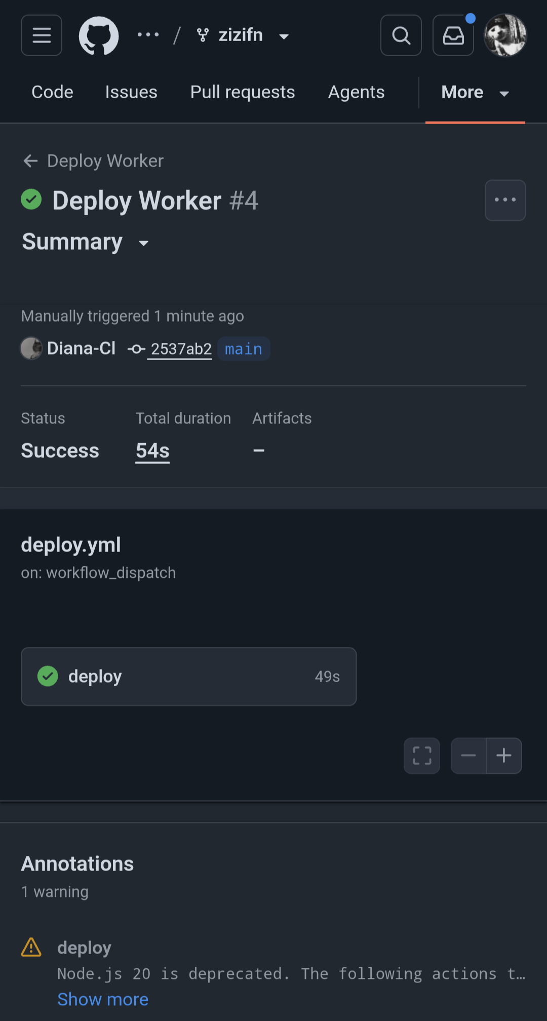 Deploy-success